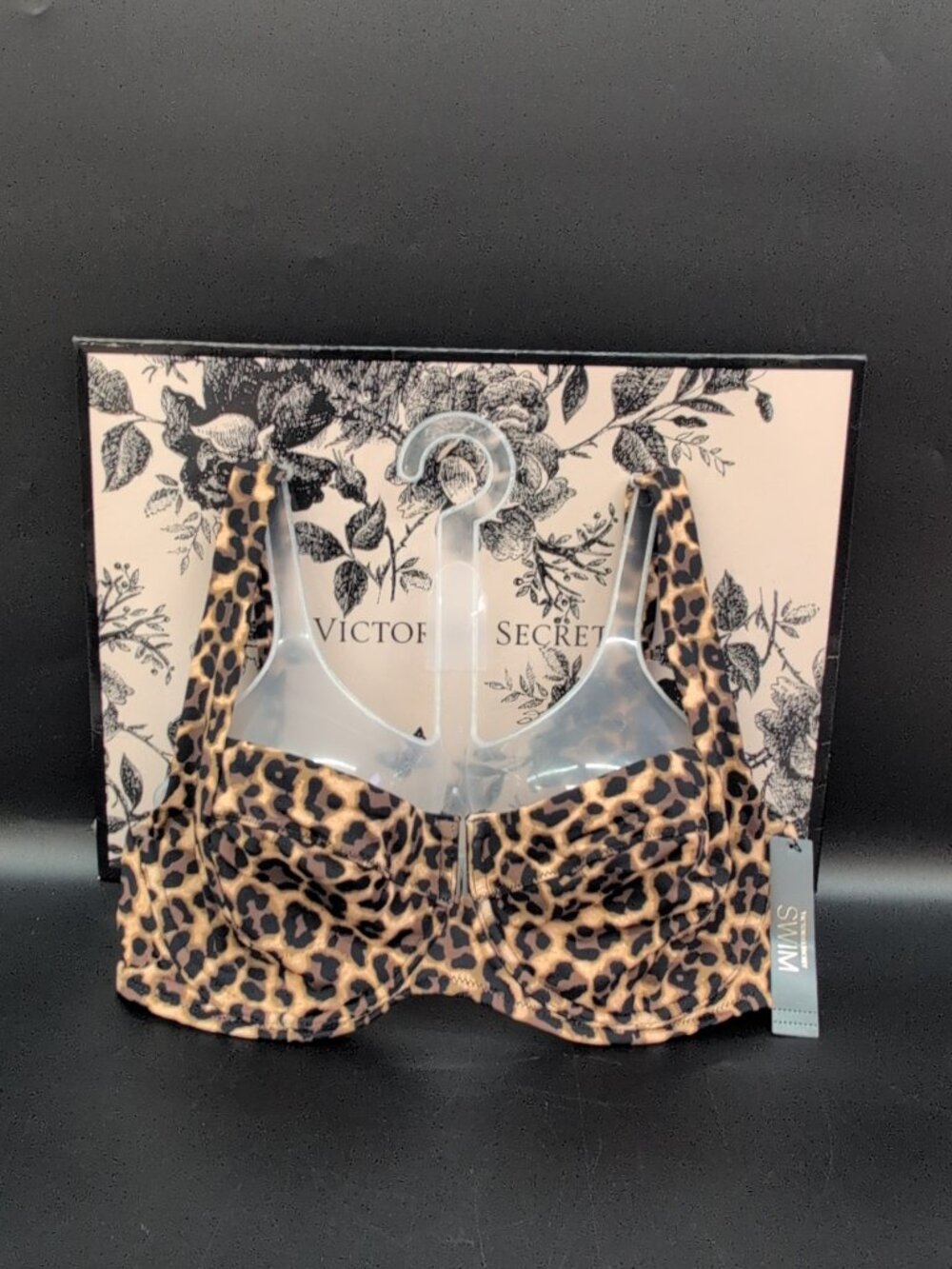 Victoria's Secret Swim Essential Full Coverage Bikini Top 38C True Cat